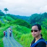 Joanna at Campuhan Ridge Walk in Bali