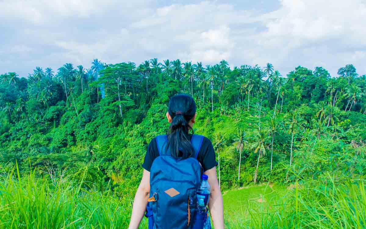 Joanna at Campuhan Ridge Walk