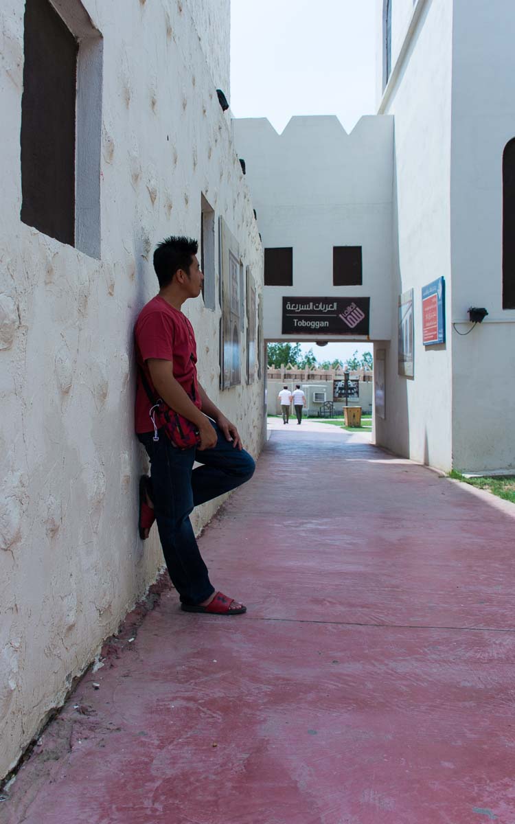 Nathaniel at Al Kar Tourist Village