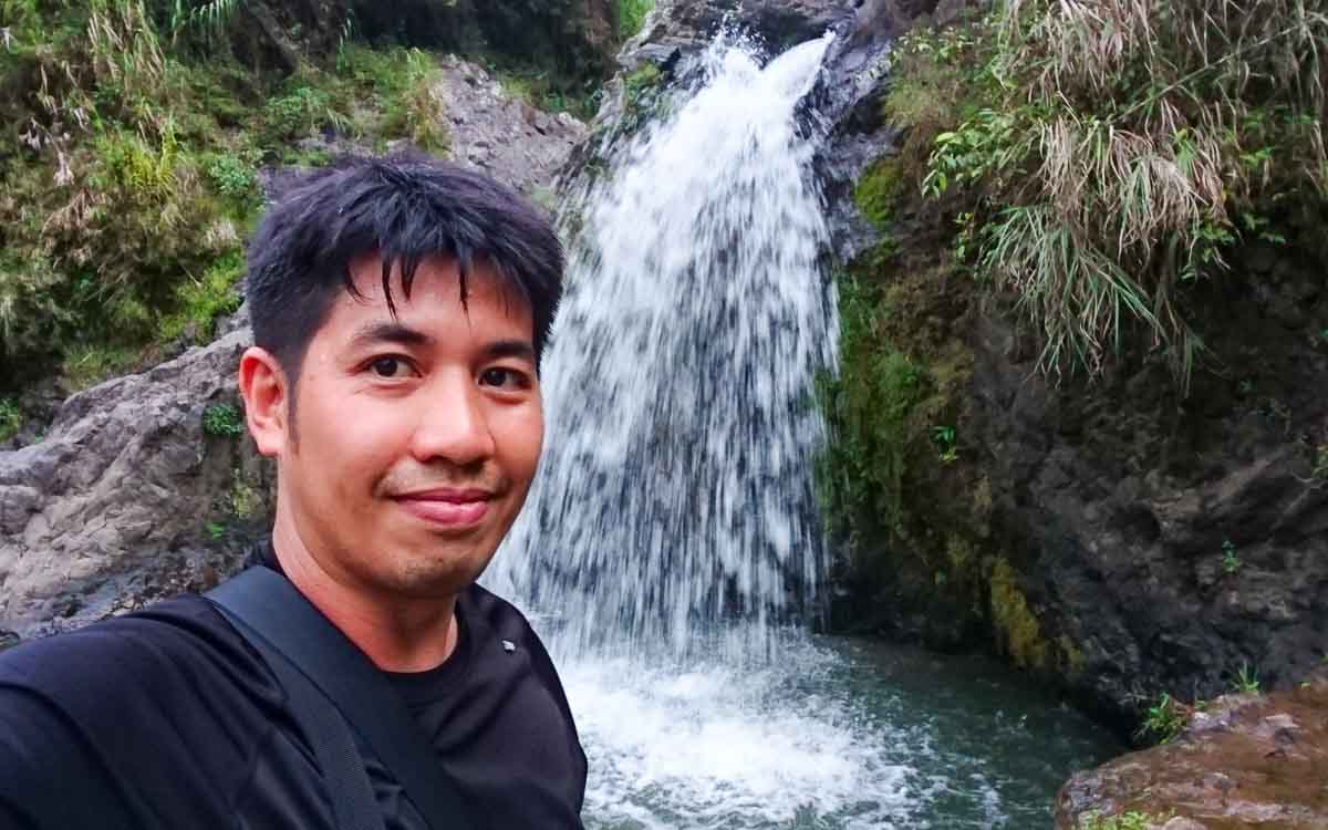 Nathaniel at Bokong Falls