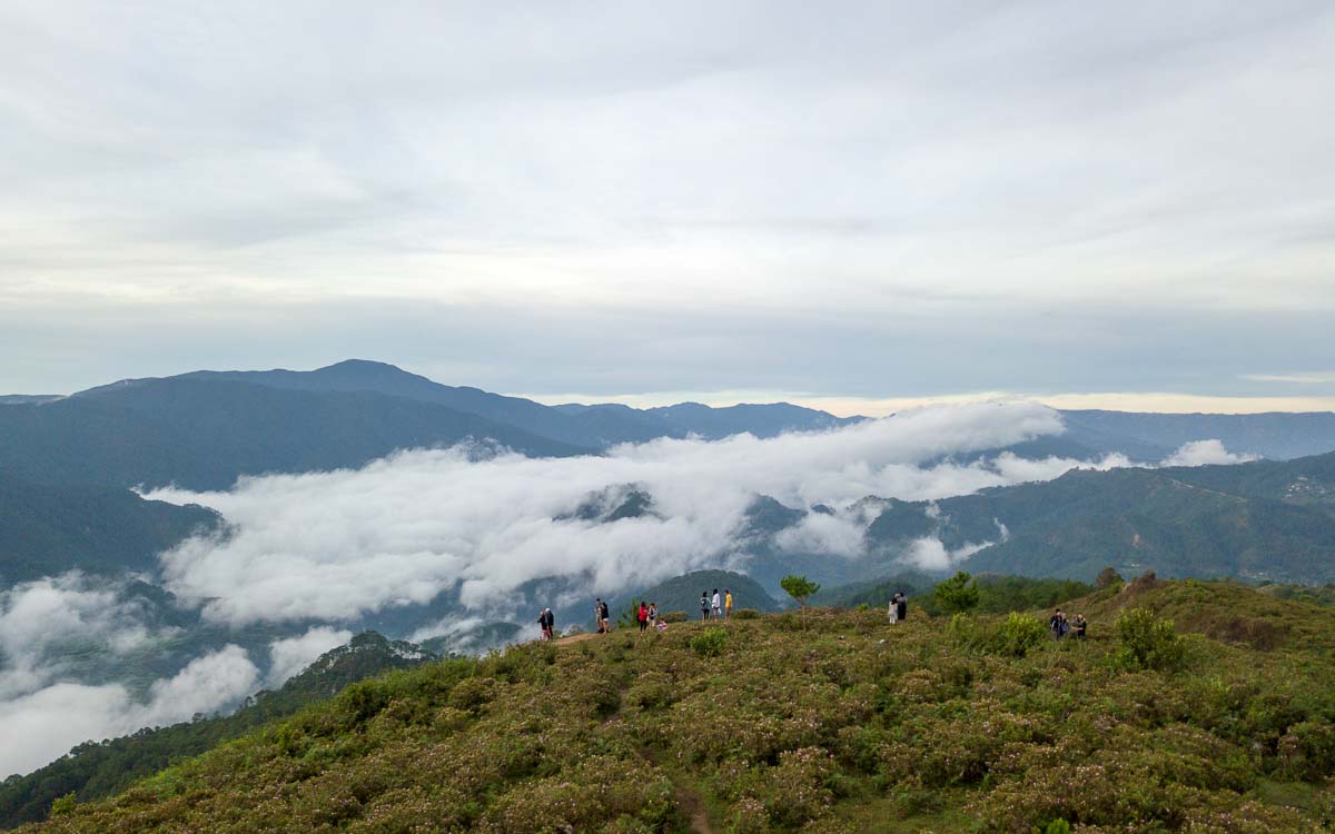 Aerial View at Kamanbaneng Peak