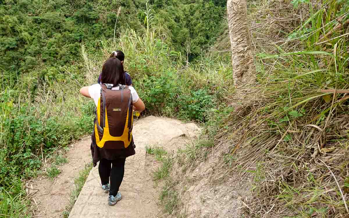 Travelers from Buscalan heading home