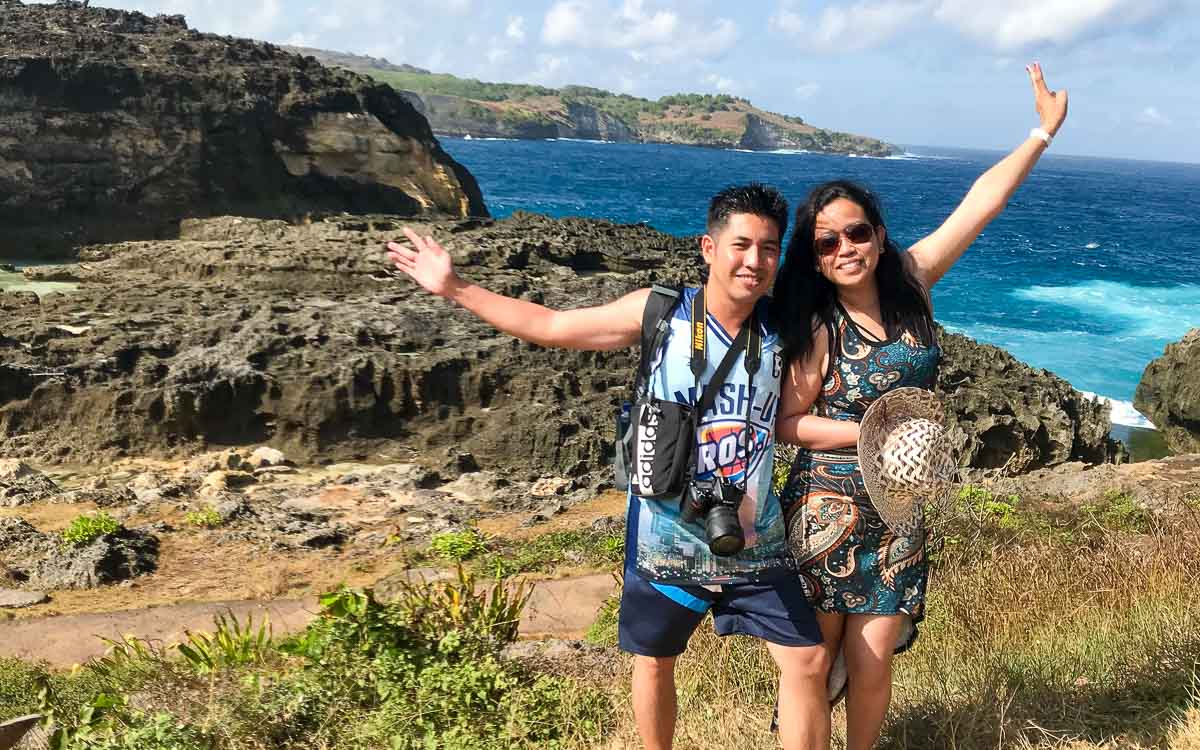 Couple at Angel's Billabong