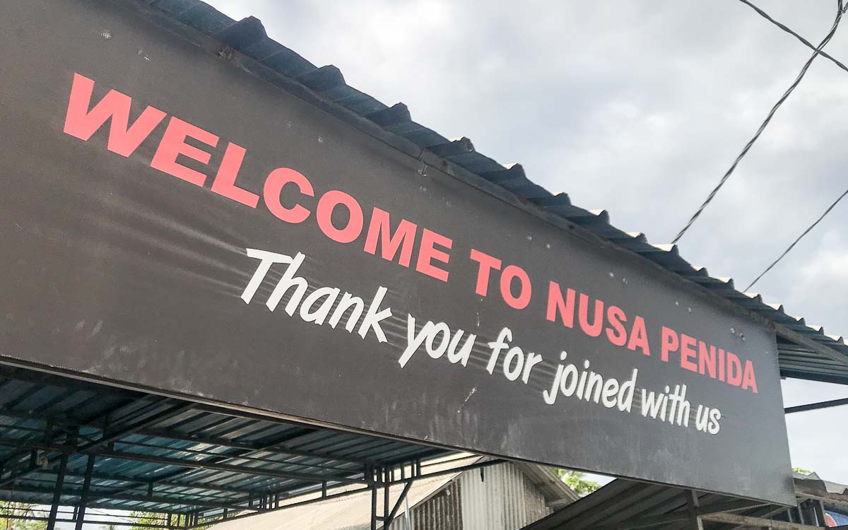 Nusa Penida Port Waiting Area