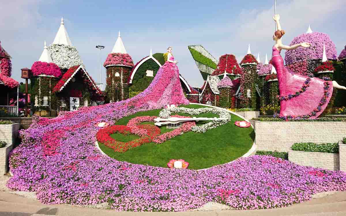 view at Miracle Garden