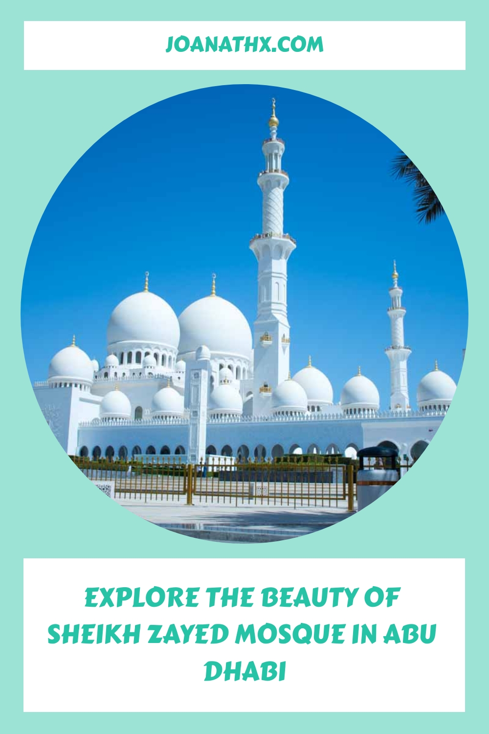 Explore the beauty of Sheikh Zayed Mosque in Abu Dhabi generated pin 1422